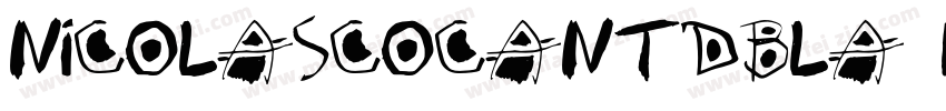 NicolasCocAntDBla Regula字体转换